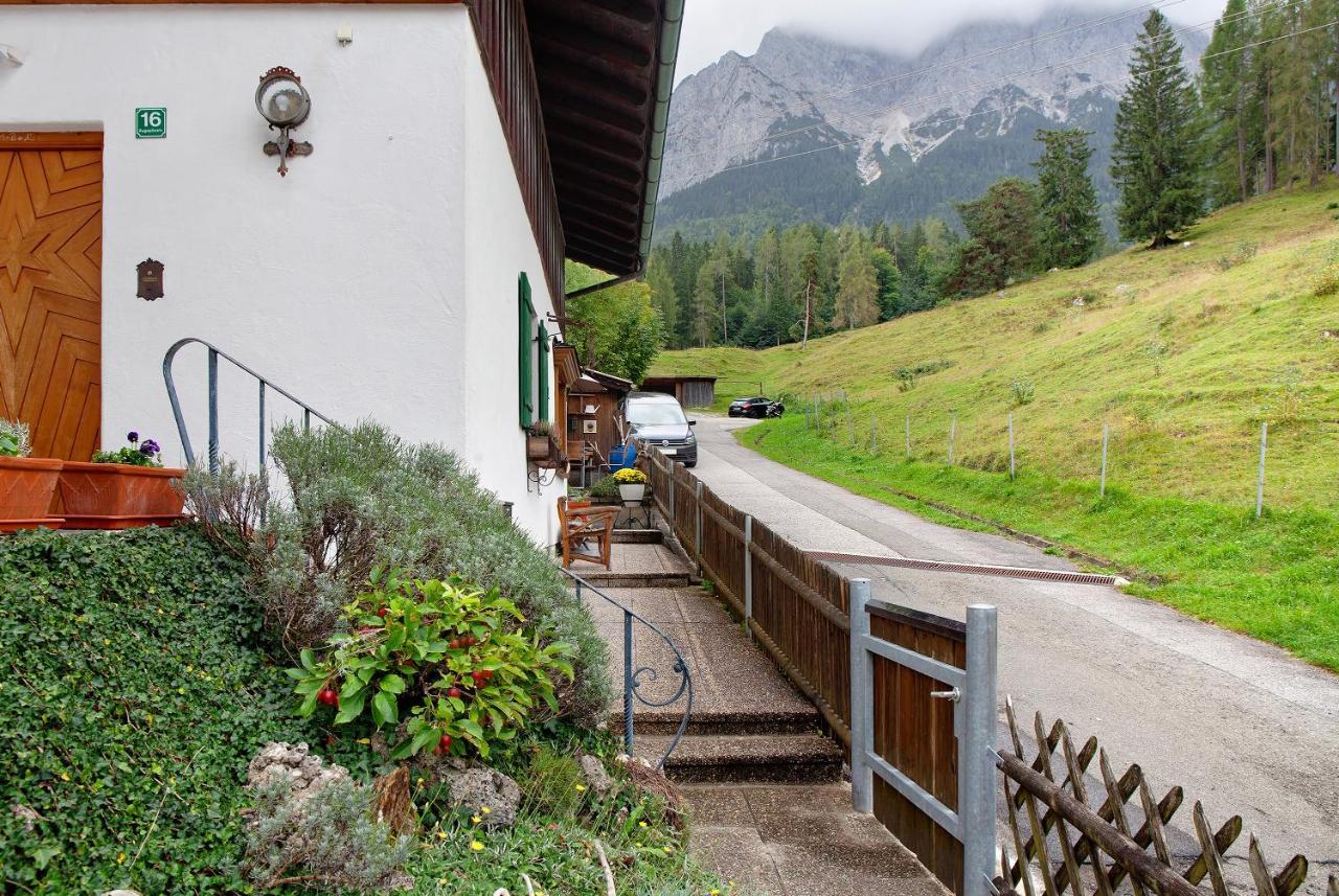 Ferienwohnung Zugspitznest 格赖瑙 外观 照片
