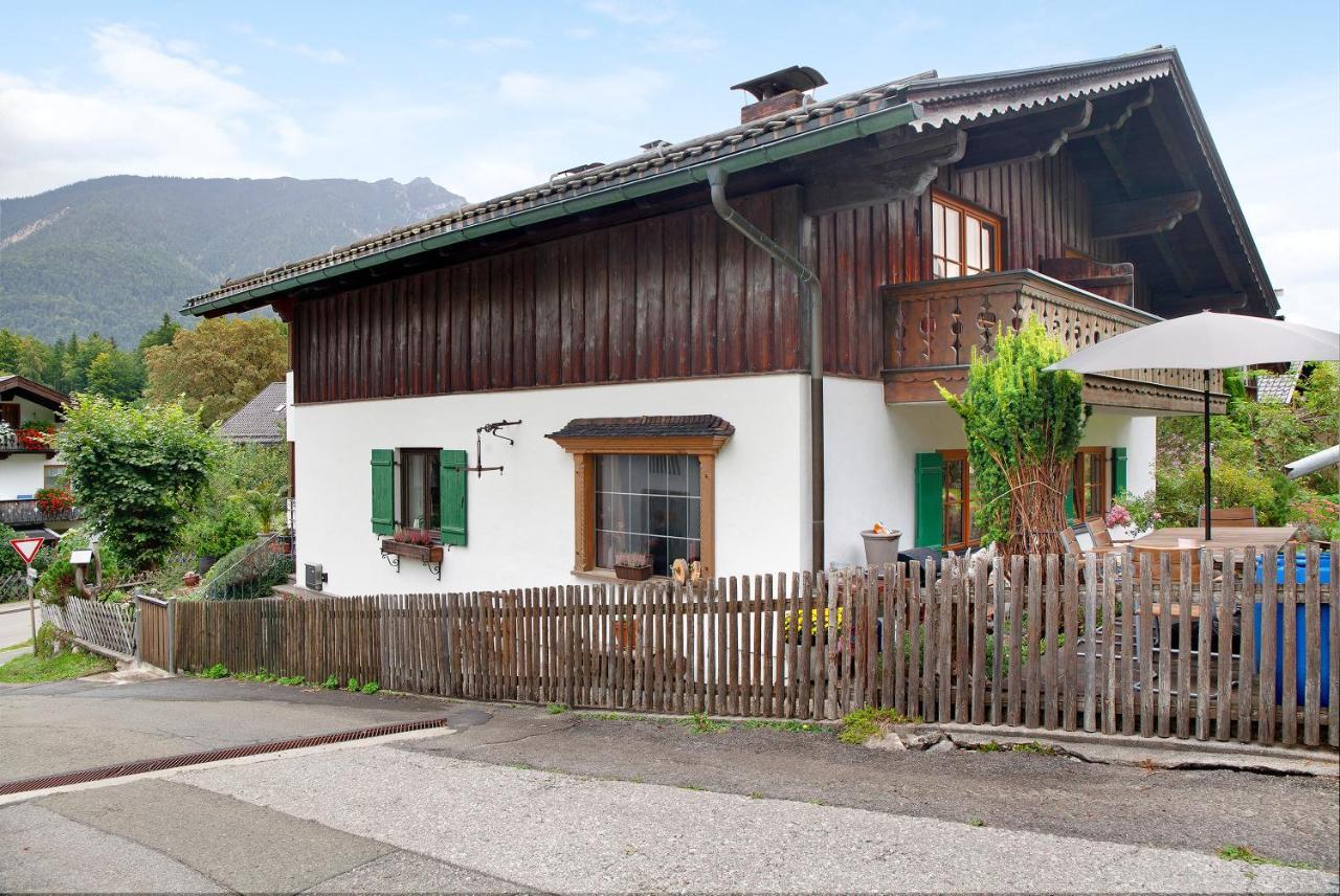 Ferienwohnung Zugspitznest 格赖瑙 外观 照片