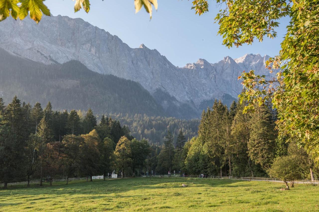 Ferienwohnung Zugspitznest 格赖瑙 外观 照片