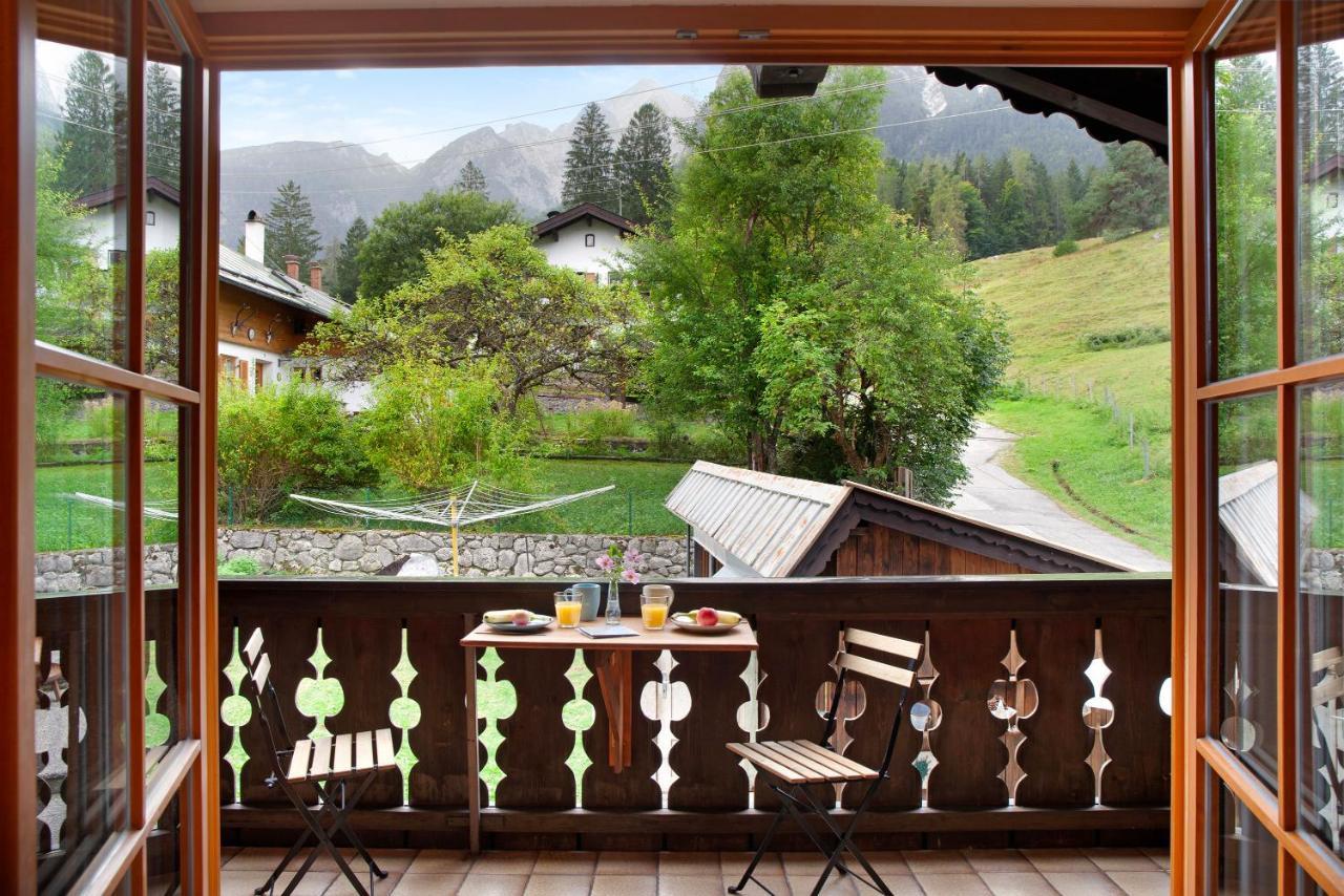 Ferienwohnung Zugspitznest 格赖瑙 外观 照片